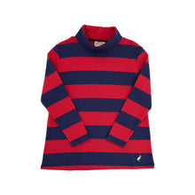 Load image into Gallery viewer, Tenley Tunic - Richmond Red &amp; Nantucket Navy Stripe
