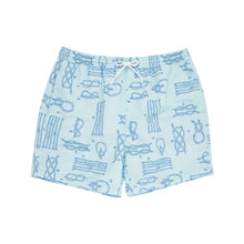 Load image into Gallery viewer, Toddy Swim Trunks - Yachts of Knots - Men&#39;s
