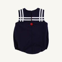 Load image into Gallery viewer, Towne&#39;s Top Sail Bubble - Nantucket Navy w/ Worth Ave White

