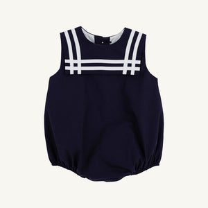 Towne's Top Sail Bubble - Nantucket Navy w/ Worth Ave White