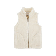 Load image into Gallery viewer, Van Camp Vest - Palmetto Pearl w/ Gold - Sherpa
