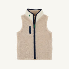 Load image into Gallery viewer, Van Camp Vest - Keeneland Khaki w/ Palmetto Pearl &amp; Nantucket Navy
