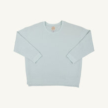 Load image into Gallery viewer, Ladies' Cassidy Comfy Crewneck - Old Greenwich Green - Quilted
