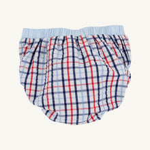Load image into Gallery viewer, Beach Bum Cover - Pierce Mill Plaid Seersucker
