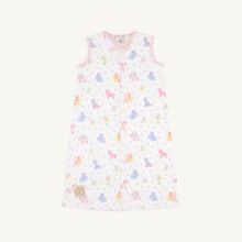 Load image into Gallery viewer, Beddie Bye Sleep Sack - Cuddle Up Cutie w/ Palm Beach Pink - Pima
