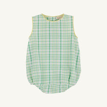 Load image into Gallery viewer, Benjamin Bubble - Gibson Island Green &amp; Lake Worth Yellow Sewanee Seersucker
