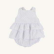 Load image into Gallery viewer, Blakely Bubble - Worth Ave White - Eyelet
