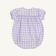 Load image into Gallery viewer, Blythe Bubble - Lauderdale Lavender Gingham - Pima
