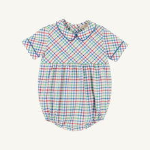 Load image into Gallery viewer, Bradford Bubble - Kindness Wins Windowpane w/ Wood Boat Blue
