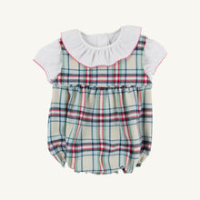 Load image into Gallery viewer, Brooksy Bubble Set - Ardmore Pier Plaid w/ Worth Ave White and Richmond Red
