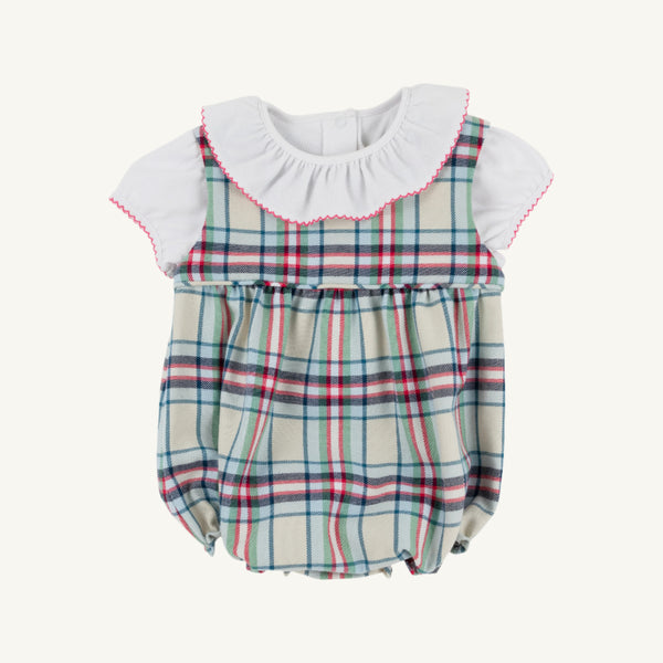 Brooksy Bubble Set - Ardmore Pier Plaid w/ Worth Ave White and Richmond Red
