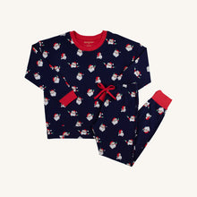 Load image into Gallery viewer, Callahan Cabernet Lounge Set - Jolly Old St. Nick w/ Richmond Red - Ladies
