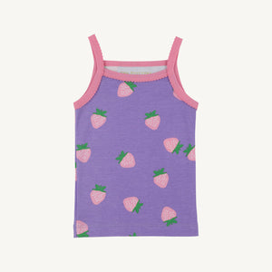 Caroline Camisole - Sanibel Strawberry w/ Hamptons Hot Pink - Palisades Purple