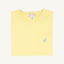 Load image into Gallery viewer, Carter Crewneck - Lake Worth Yellow w/ Sarasota Sky Stork
