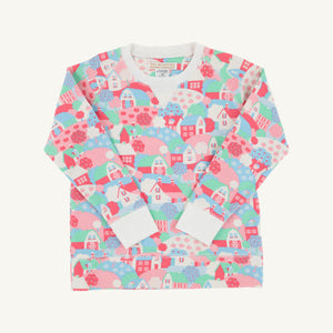 Cassidy Comfy Crewneck - House on the Hill w/ Palmetto Pearl