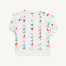 Load image into Gallery viewer, Cassidy Comfy Crewneck - Set Sail w/ White - French Terry
