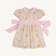 Load image into Gallery viewer, Cindy Lou Sash Dress - Boca Grande Begonia w/ Hamptons Hot Pink
