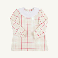 Load image into Gallery viewer, Classic Campbell Dress - Oak Park Plaid w/ Worth Ave White
