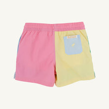 Load image into Gallery viewer, Country Club Colorblock Trunk - Grace Bay Green, Buckhead Blue, Yellow, &amp; Hot Pink
