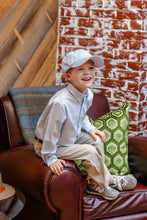 Load image into Gallery viewer, Covington Cap - Barrington Blue w/ Worth Ave White - Cotton Twill
