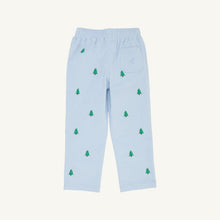 Load image into Gallery viewer, Critter Sheffield Pants - Buckhead Blue w/ Christmas Trees - Corduroy
