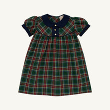 Load image into Gallery viewer, Dale Dress - Pinehill Plaid w/ Nantucket Navy
