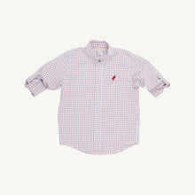 Load image into Gallery viewer, Dean's List Dress Shirt - Lake Powell Plaid - Rolled Sleeves
