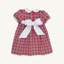 Load image into Gallery viewer, Dollie Mae Dress - Woodspoint Plaid w/ Worth Ave White
