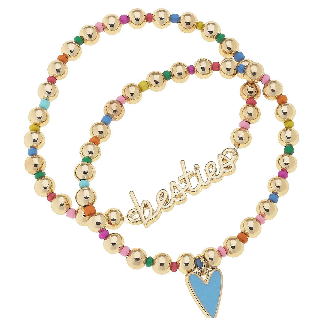 Bracelet Set - Besties Rainbow - Set of 2