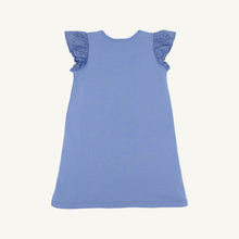 Load image into Gallery viewer, Ellen's Eyelet Dress - Barbados Blue
