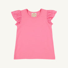 Load image into Gallery viewer, Ellen's Eyelet Top - Romany Rose - Pima
