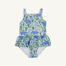 Load image into Gallery viewer, Grace Bay Bathing Suit - Bal Harbour Hippo w/ Beale Street Blue
