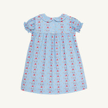 Load image into Gallery viewer, Holly Day Dress - First Day Flowers - Pima
