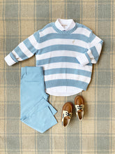 Load image into Gallery viewer, Isaac's Sweater - Barrington Blue Stripe
