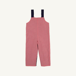 Ivy League Longall - Richmond Red Mini Gingham w/ Navy