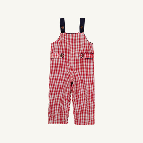 Ivy League Longall - Richmond Red Mini Gingham w/ Navy