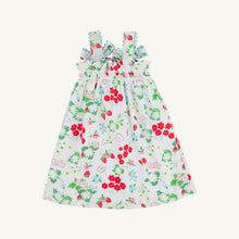 Load image into Gallery viewer, Lainey's Little Dress - Berry Sweet w/ Belhaven Blue - Broadcloth
