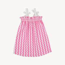 Load image into Gallery viewer, Lainey's Little Dress - Tribeca Trims w/ Worth Ave White - Pima
