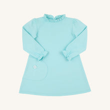 Load image into Gallery viewer, Lizzie's Luxe Leisure Dress - Edisto Egg Blue - Long Sleeve

