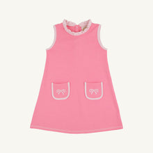 Load image into Gallery viewer, Lizzie's Luxe Leisure Dress - Romany Rose w/ Palm Beach Pink
