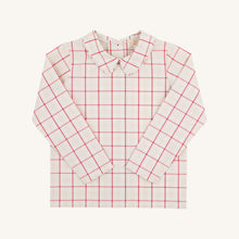 Load image into Gallery viewer, Peter Pan Collar Shirt - Oak Park Plaid - Long Sleeve - Woven

