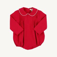 Load image into Gallery viewer, Boone Bubble - Richmond Red - Broadcloth - Long Sleeves
