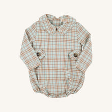 Load image into Gallery viewer, Brentley Bubble - Henry Clay Houndstooth (Edisto Egg Blue) - Long Sleeve
