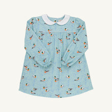 Load image into Gallery viewer, Maerin Fitz Frock - Fine Weather for Ducks - Pima - Long Sleeve
