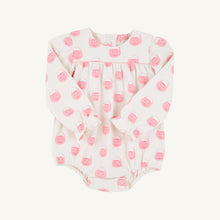 Load image into Gallery viewer, Penny&#39;s Play Bubble - Vintage-Prep Pumpkin Pails - Sandpearl Pink - Pima - Long Sleeve
