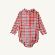 Load image into Gallery viewer, Peter Pan Collar Shirt - Woodspoint Plaid - Long Sleeve - Woven
