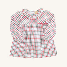 Load image into Gallery viewer, Ramona Ruffle Dress - Old Town Tattersall w/ Red - Long Sleeve - Woven
