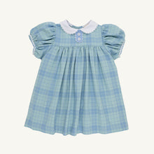 Load image into Gallery viewer, Mary Dal Dress - Audubon Park Plaid w/ Sarasota Sky - Woven
