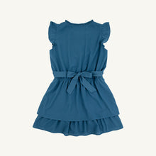 Load image into Gallery viewer, Mary Price Party Dress - Barnsley Blue Dot
