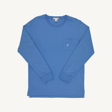 Load image into Gallery viewer, Carter Crewneck - Barbados Blue - Long Sleeve - Men's
